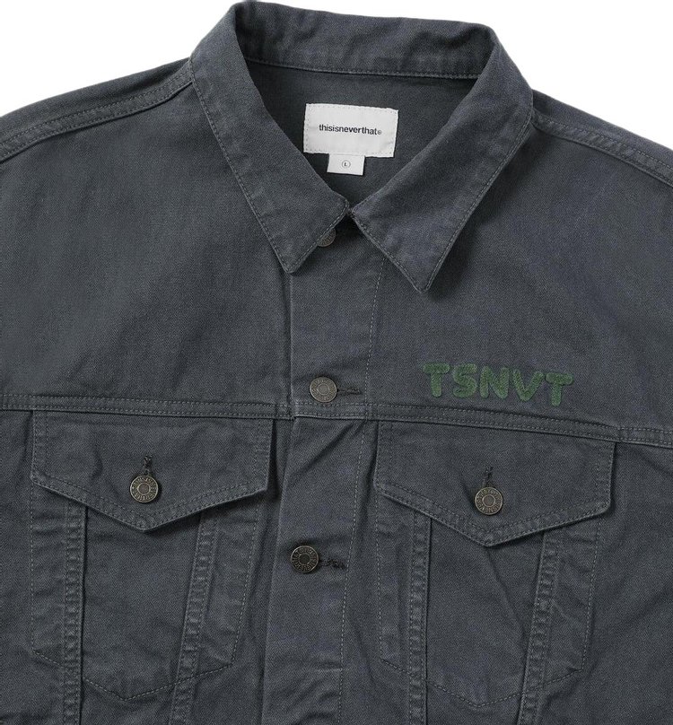 thisisneverthat Trucker Jacket Off Black