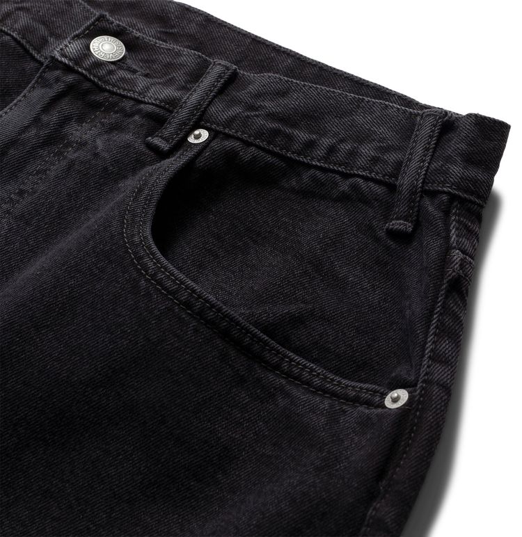thisisneverthat Washed Denim Short Black