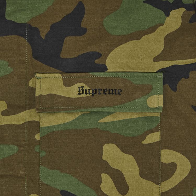 Supreme x Melvins BDU Jacket Woodland Camo