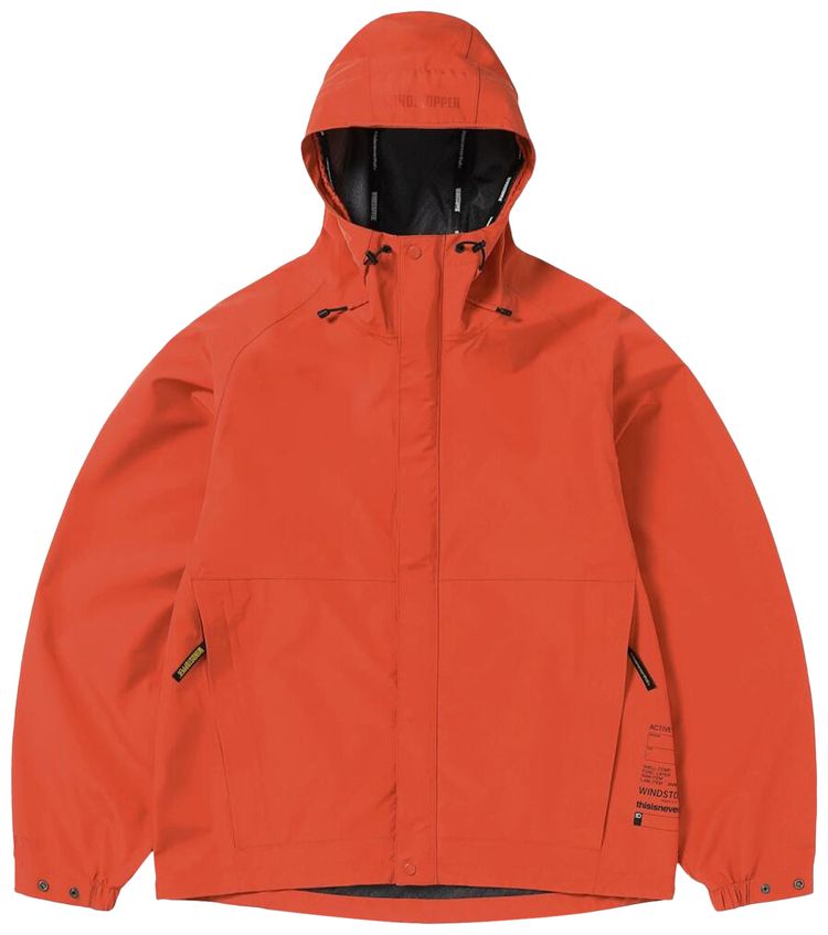 thisisneverthat Windstopper Active Tour Jacket Red