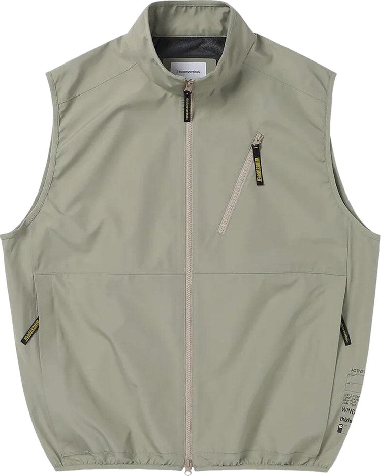 thisisneverthat Windstopper Active Tour Vest Grey