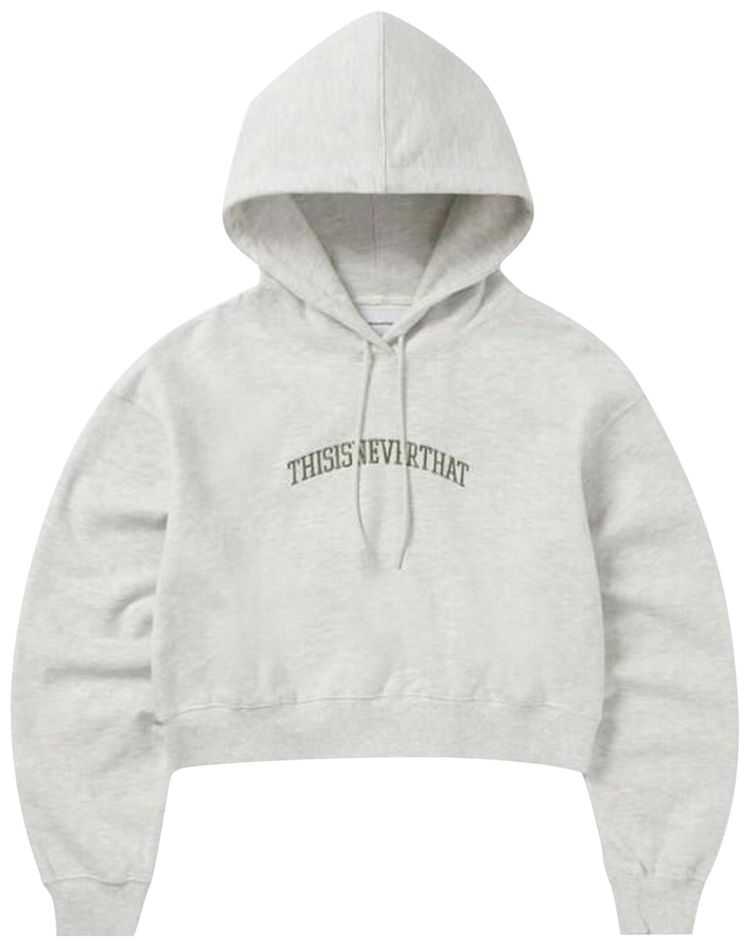 thisisneverthat Arch Logo Hoodie Oatmeal
