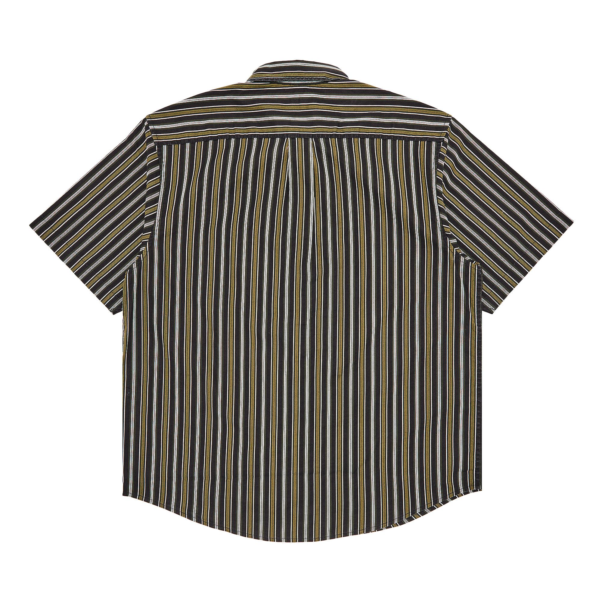 Buy Supreme Loose Fit Multi Stripe Short-Sleeve Shirt 'Black' - SS24S29  BLACK | GOAT