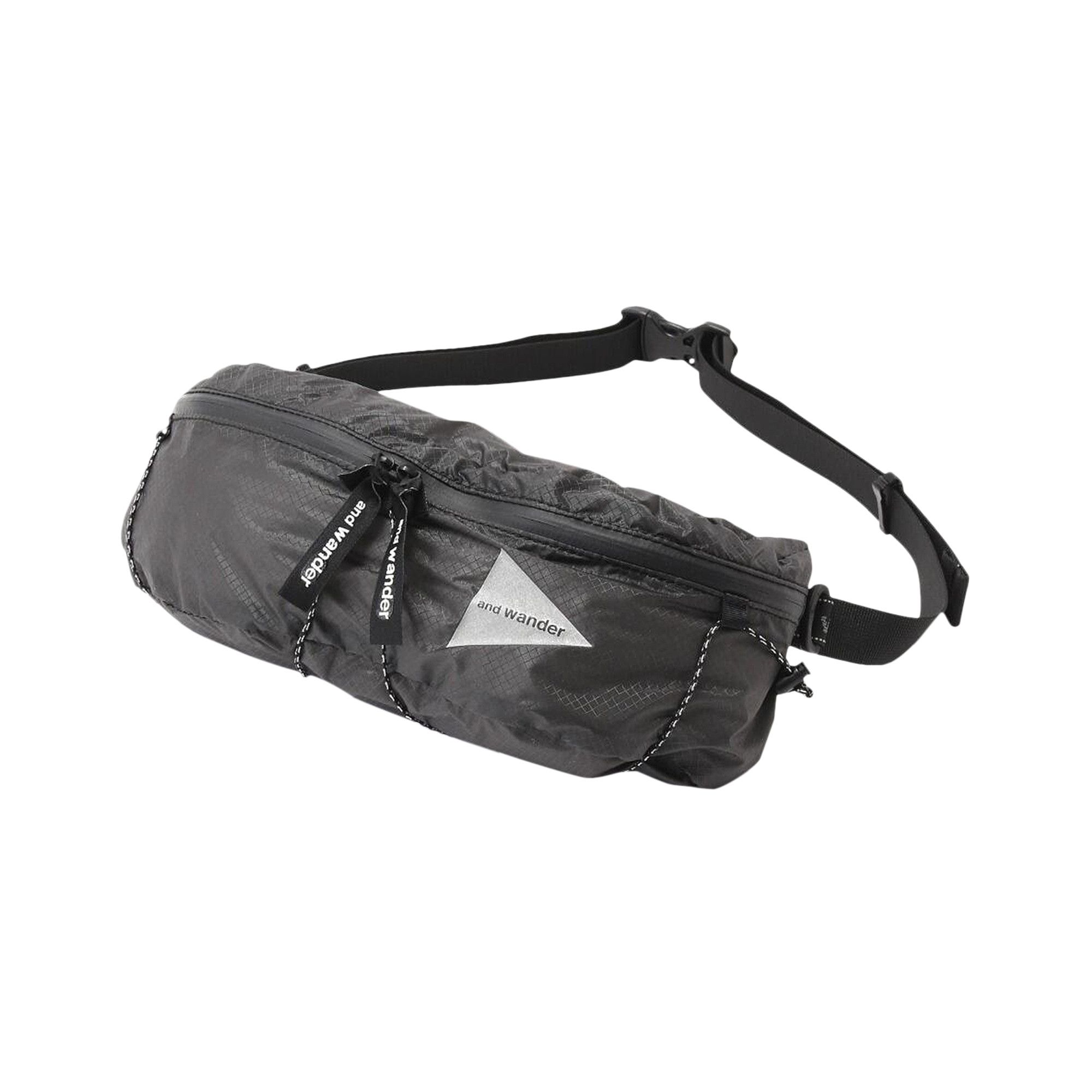 Buy And Wander Sil Waist Bag 'Charcoal' - 5744975202 CHAR | GOAT