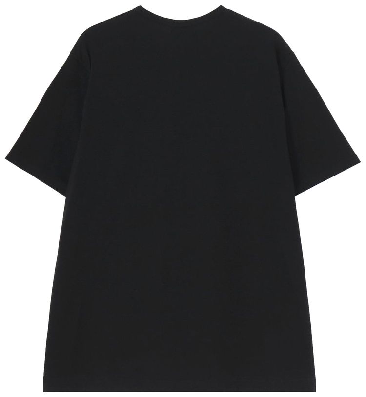 Yohji Yamamoto Printed T Shirt Black
