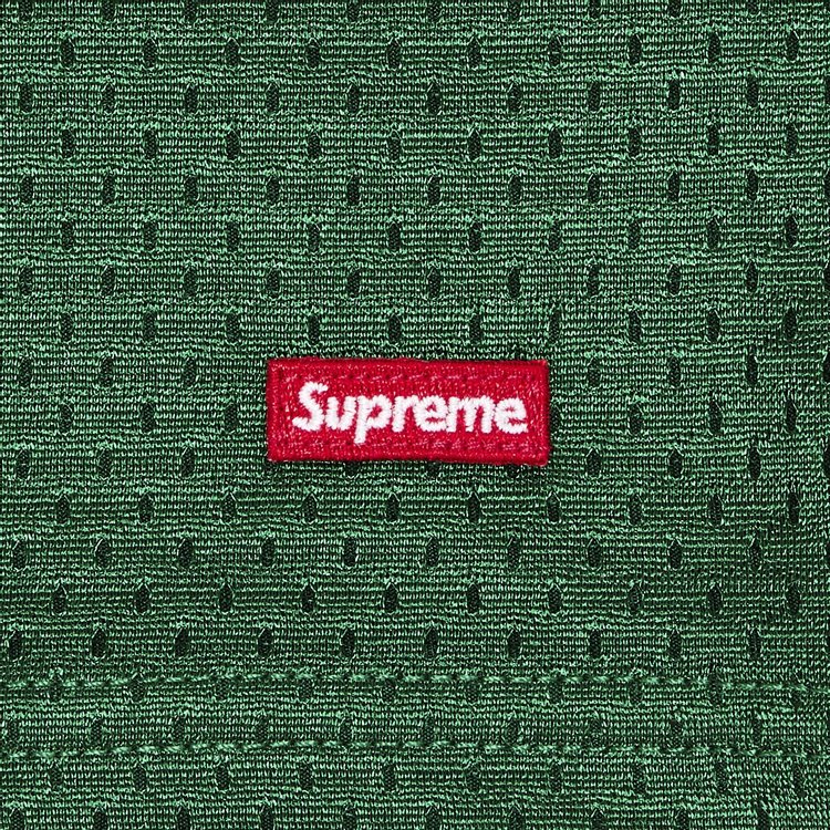 Supreme Small Box Baggy Mesh Short Green