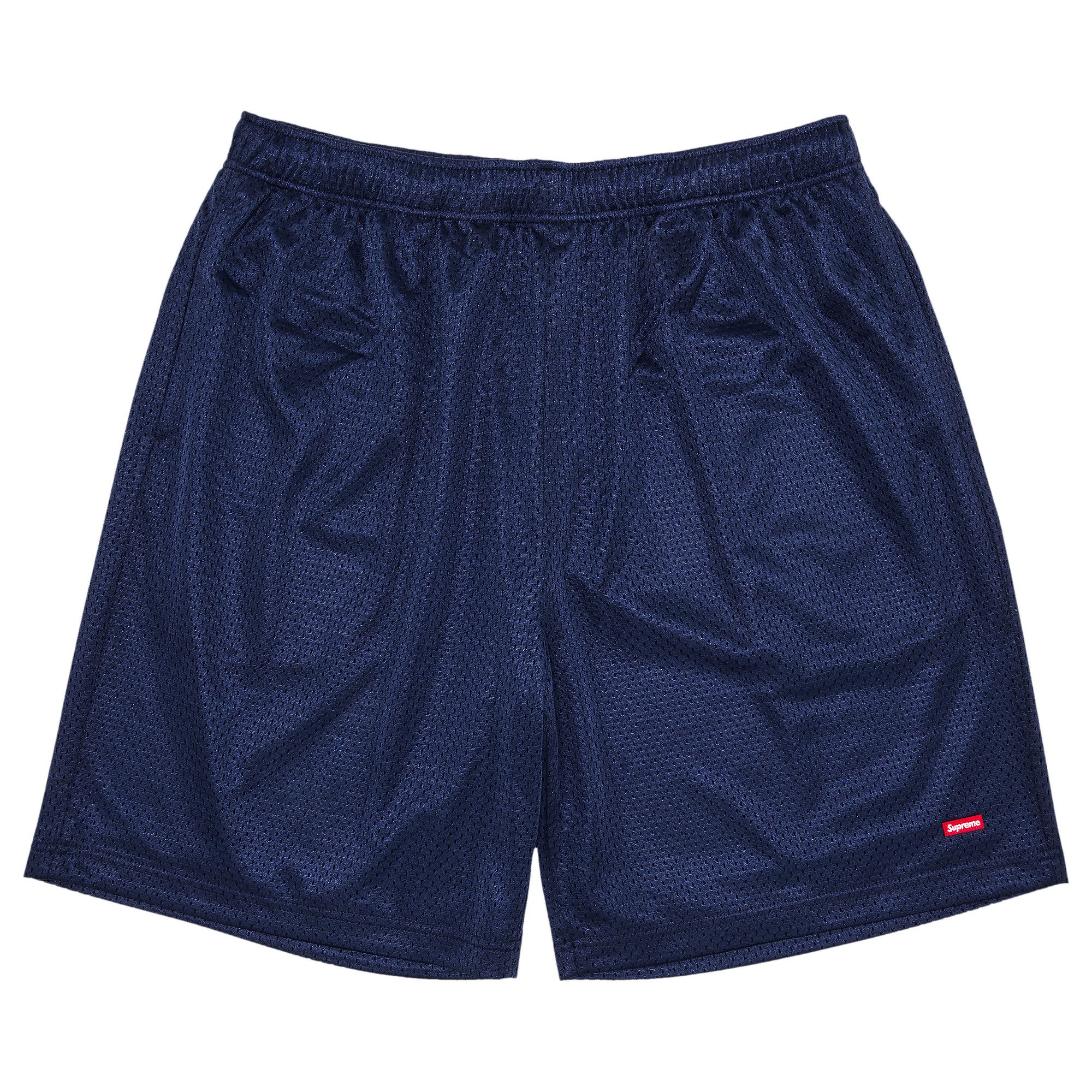ウェア Supreme Small Box Baggy Mesh Short navy Buy Supreme Small Box Baggy Mesh Short 'Navy' - SS24SH18