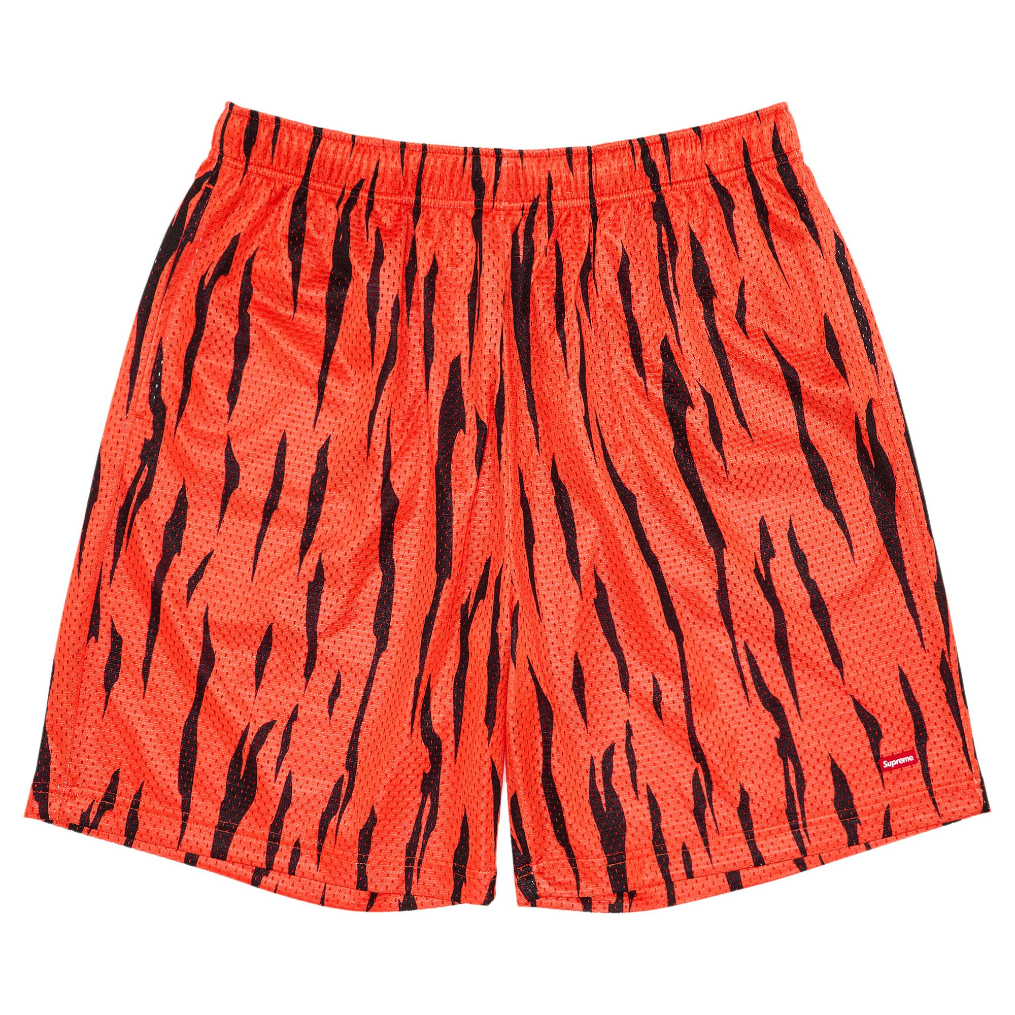 Buy Supreme Small Box Baggy Mesh Short 'Tiger' - SS24SH18 TIGER | GOAT