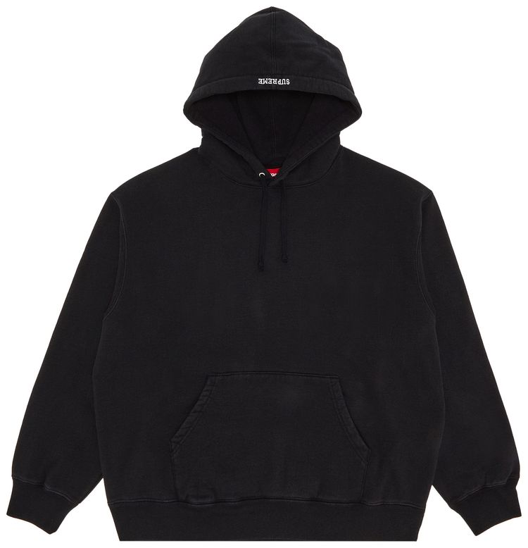 Supreme Paint Hooded Sweatshirt Black