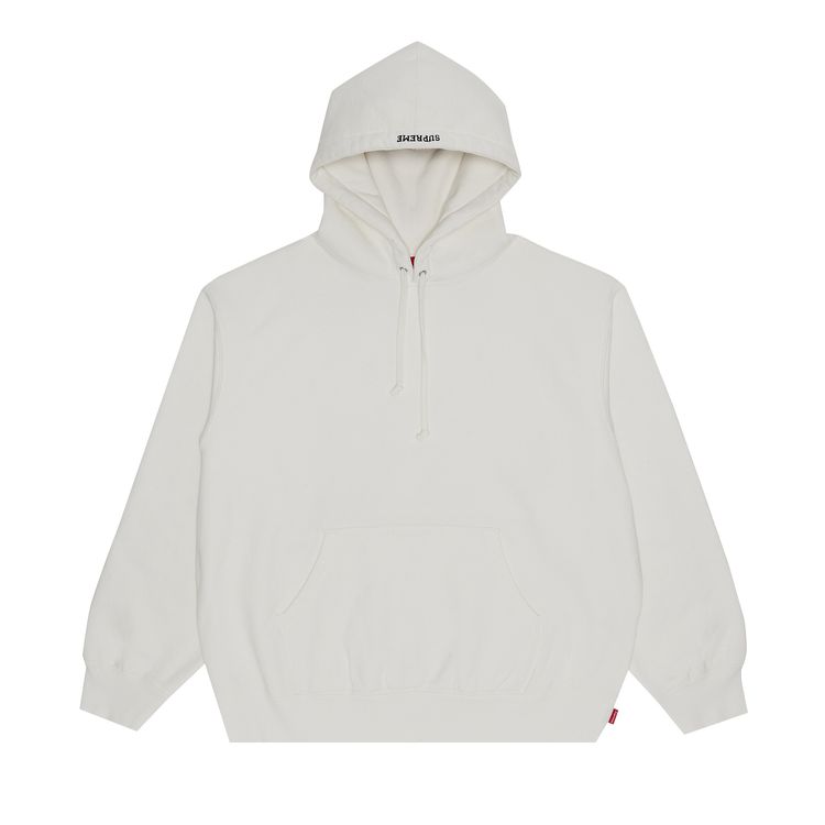 Supreme Paint Hooded Sweatshirt White