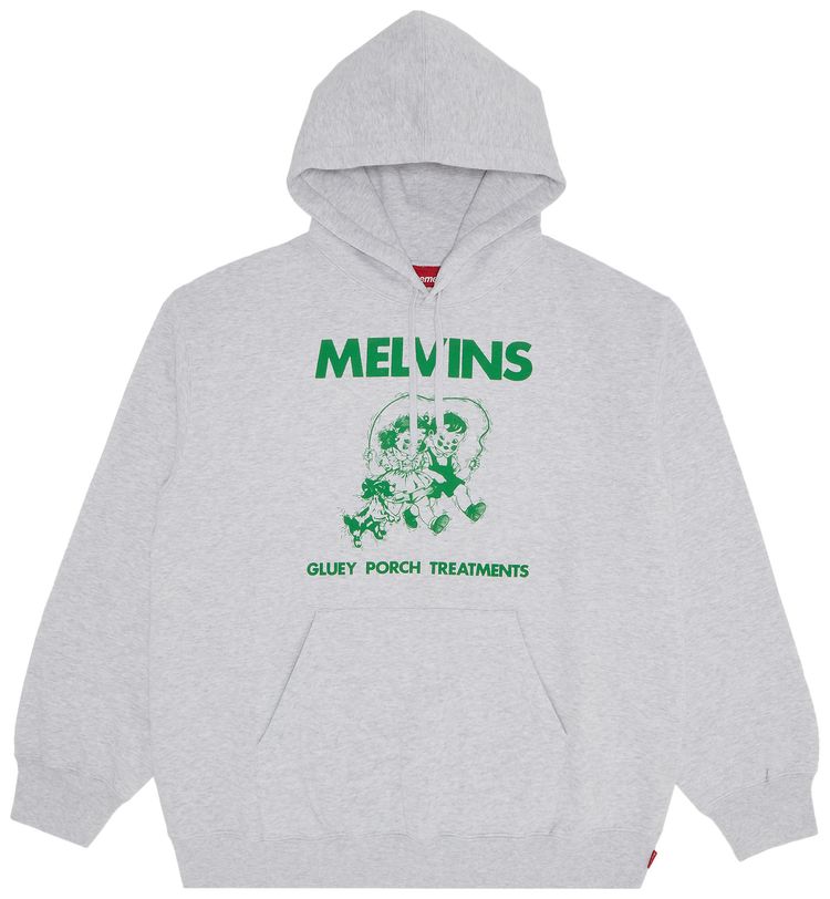Supreme x Melvins Hooded Sweatshirt Ash Grey