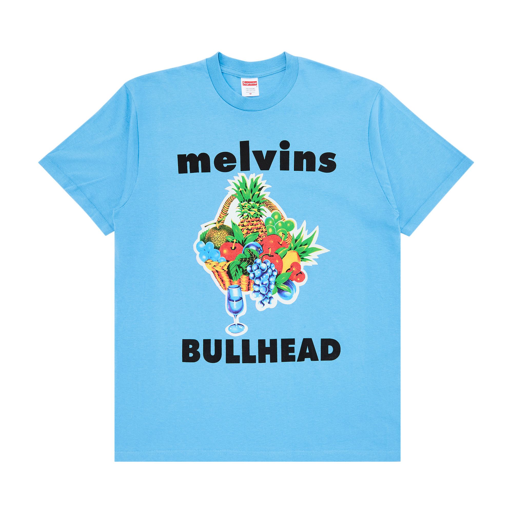 Buy Supreme x Melvins Bullhead Tee 'Bright Blue' - SS24T11 BRIGHT