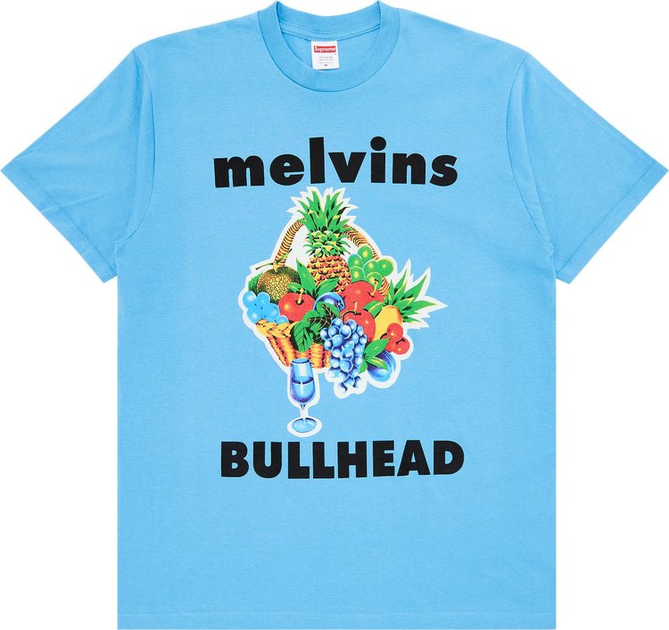 Supreme x Melvins Bullhead Tee 'Bright Blue'