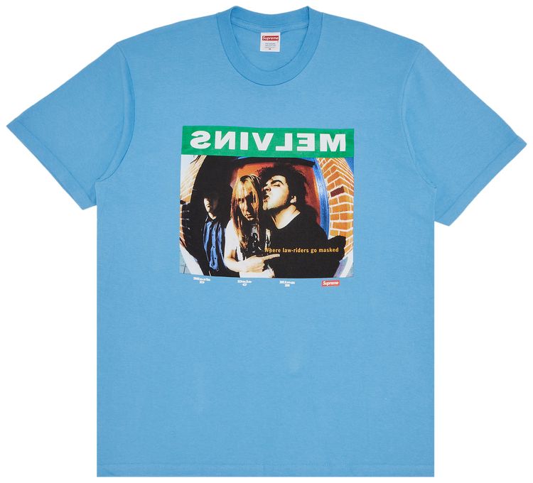 Supreme x Melvins Prick Tee Bright Blue
