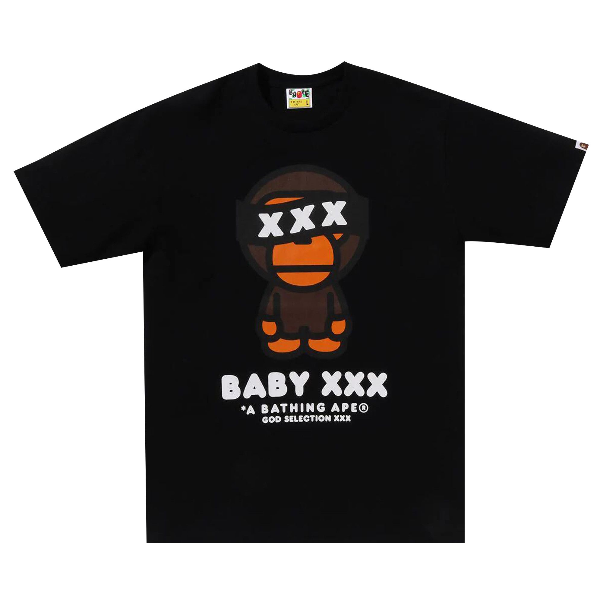 Buy BAPE x God Selection XXX Baby Milo Tee 'Black' - 2K23 Buy BAPE x God Selection XXX Baby Milo Tee 'Black' - 2K23