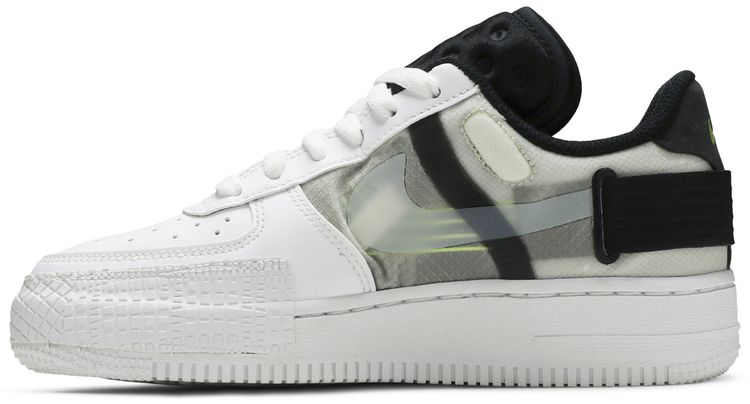Nike Air Force 1 Type GS White Black Volt
