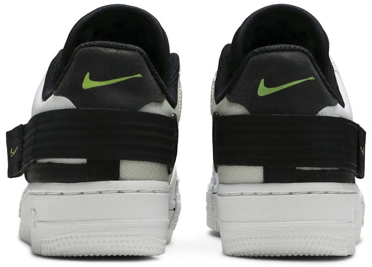 Nike Air Force 1 Type GS White Black Volt