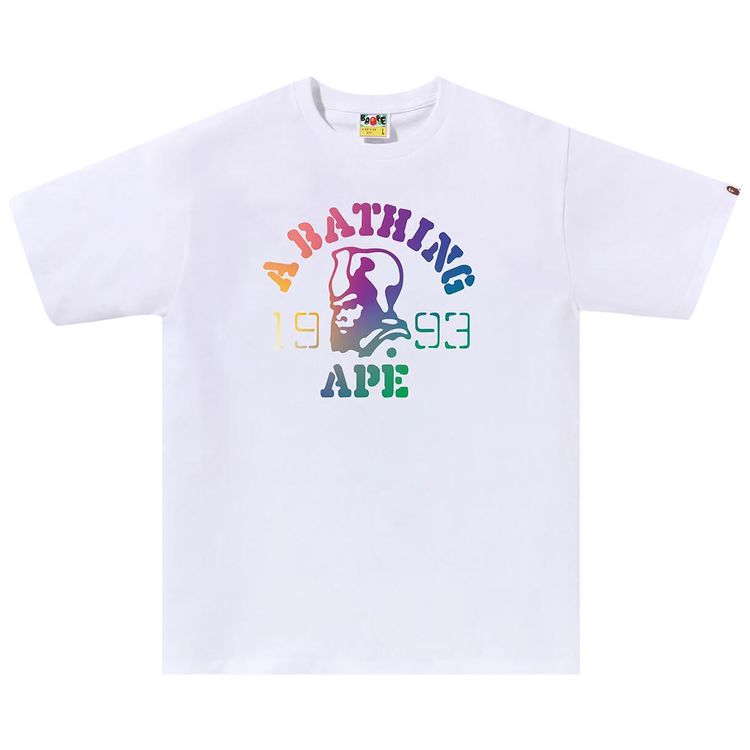 BAPE Gradation General Tee White
