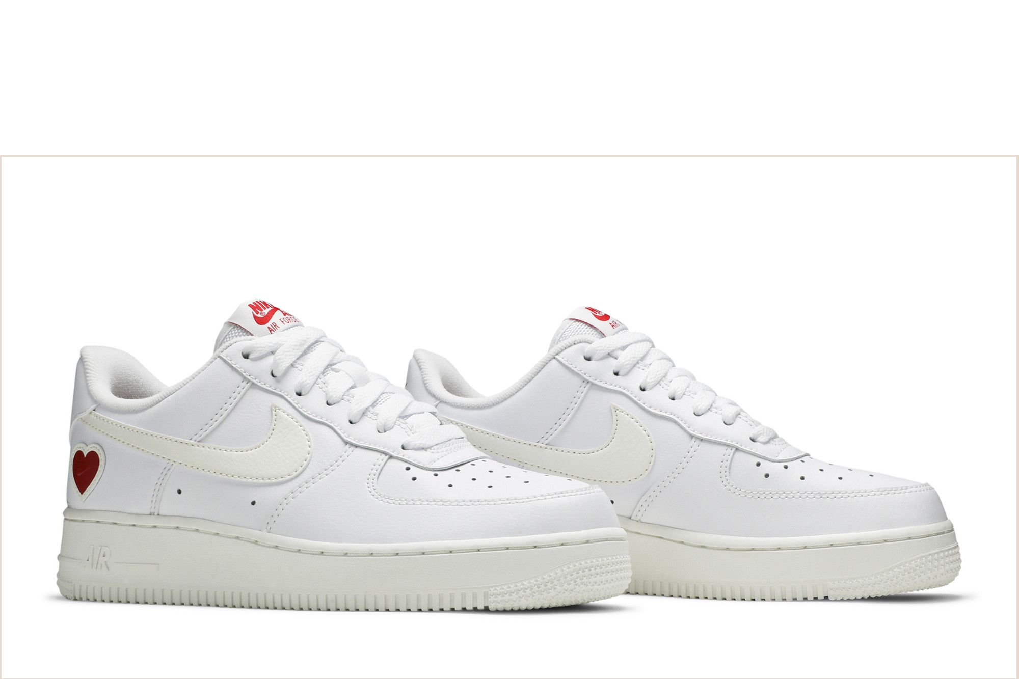 Buy Nike Air Force 1 Low 'Valentine's Day 2021' - DD7117 100 | GOAT