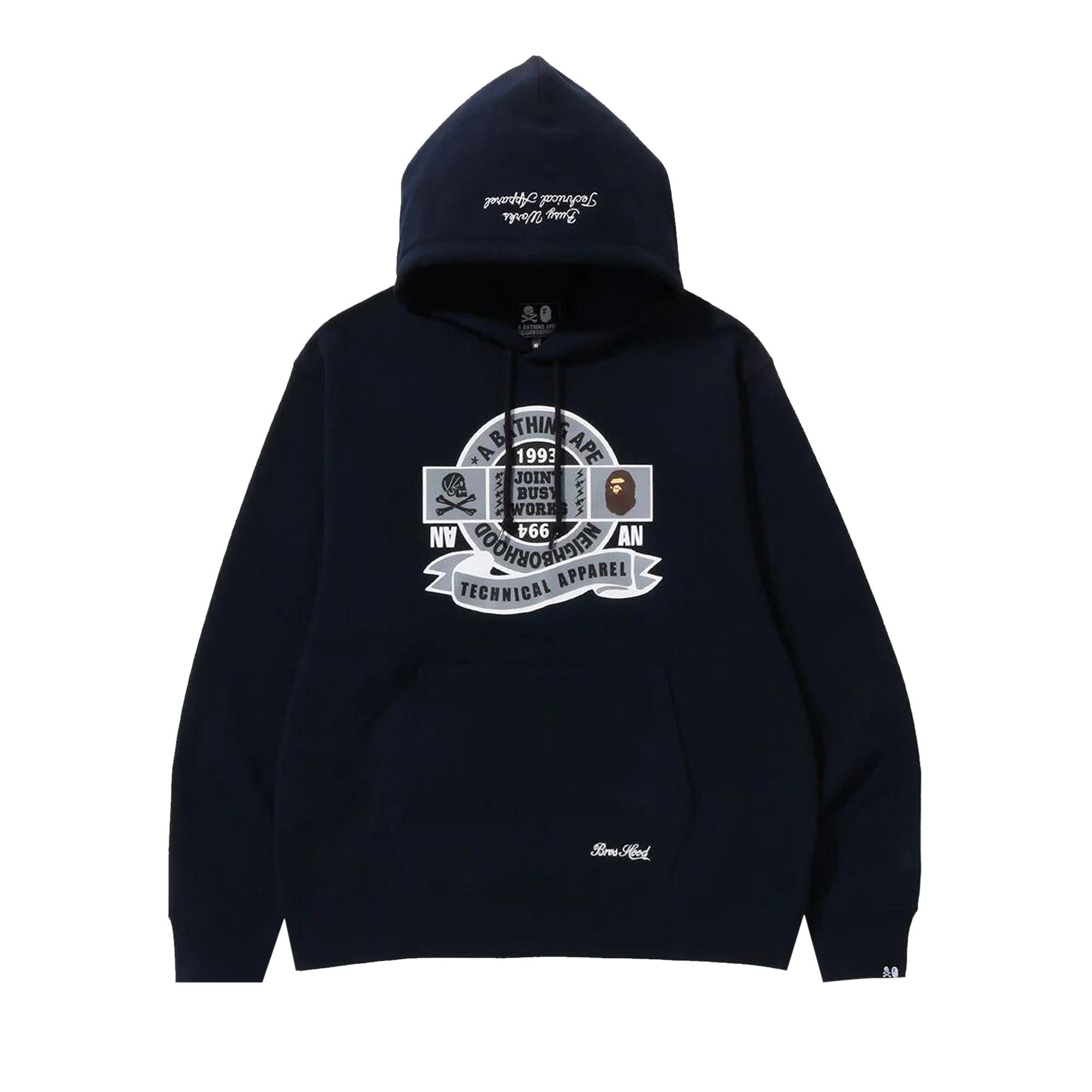 Bape nbhd hoodie on sale