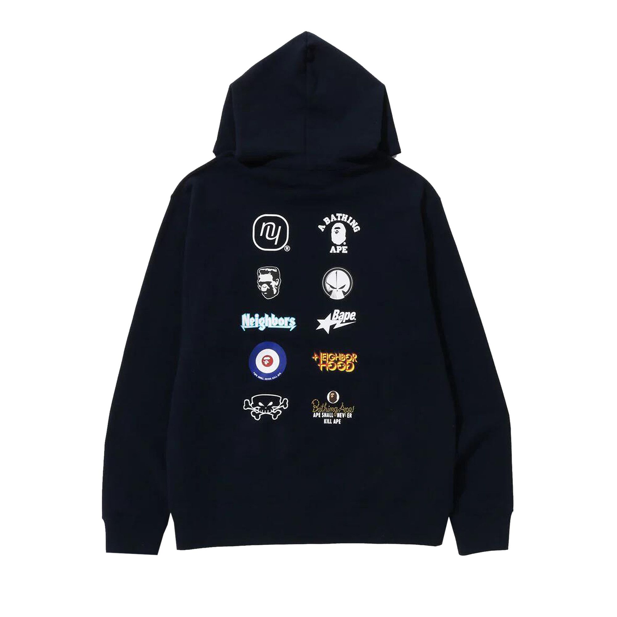 Size xxxl BAPE x Neighborhood Relaxed Fit Pullover Hoodie Navy