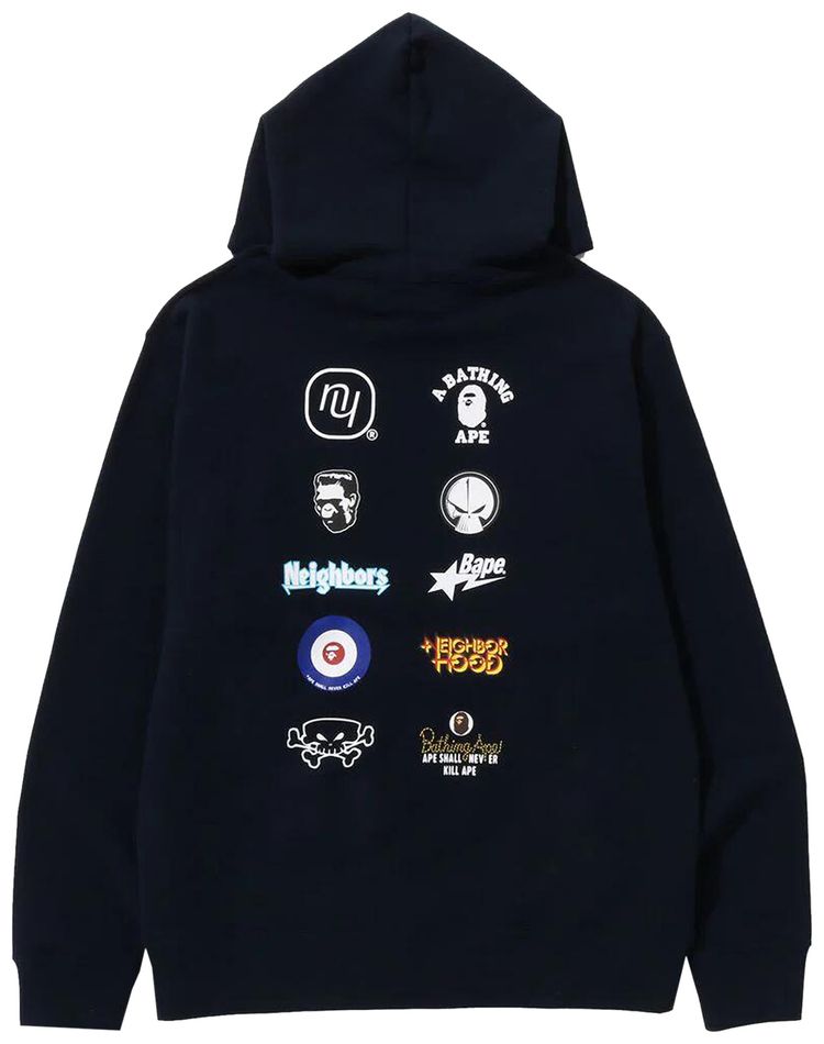 Buy BAPE x Neighborhood Relaxed Fit Pullover Hoodie 
