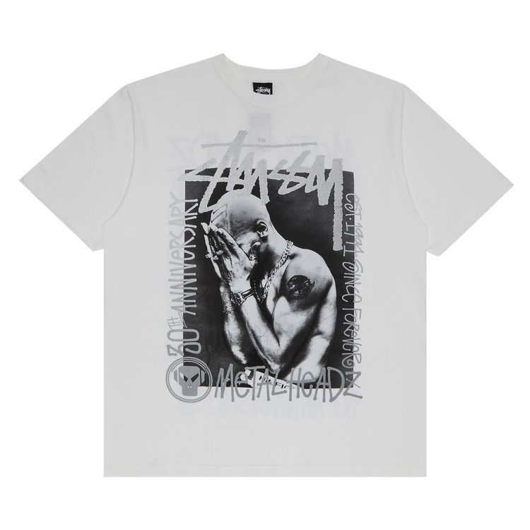 Stussy x Goldie Metalheadz 30 Tee White