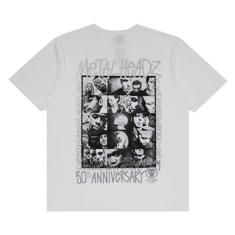 Stussy x Goldie Metalheadz 30 Tee White