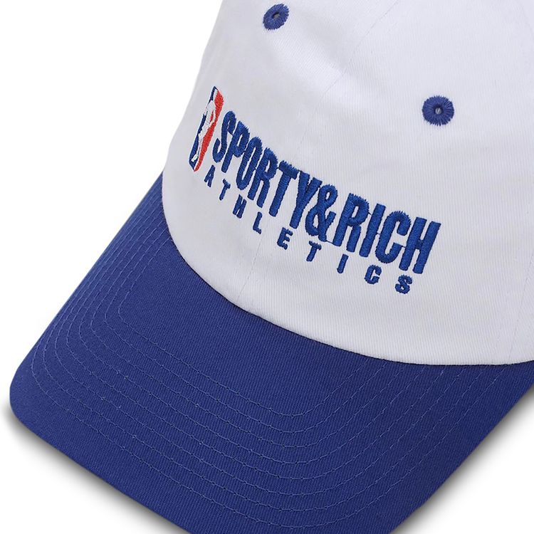 Sporty  Rich Team Logo Hat White