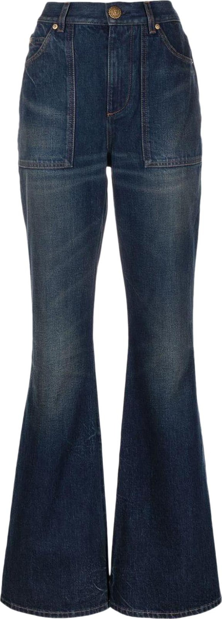 Balmain Vintage Flared Denim Jeans 'Blue'
