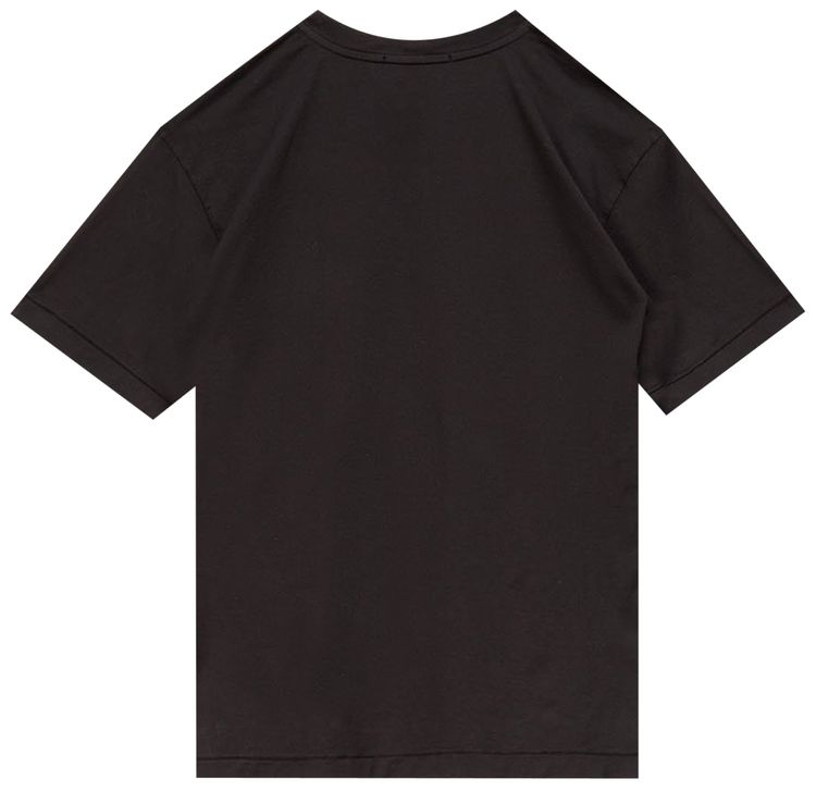 Stone Island Patch Logo T Shirt Black