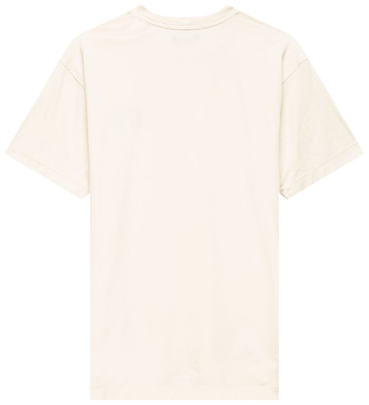 Stone Island Patch Logo T Shirt Ivory