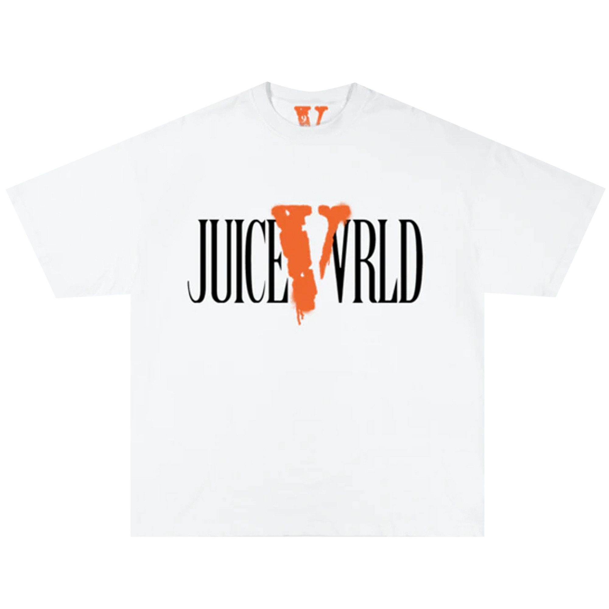 Buy Vlone x Juice WRLD V Logo T-Shirt 'White' - 1020 1SS210103JWVL