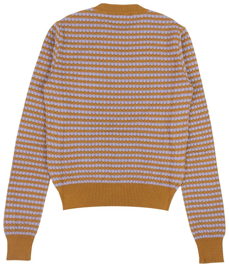 Marni Knit 3D Stripes Crewneck Sweater Multicolor