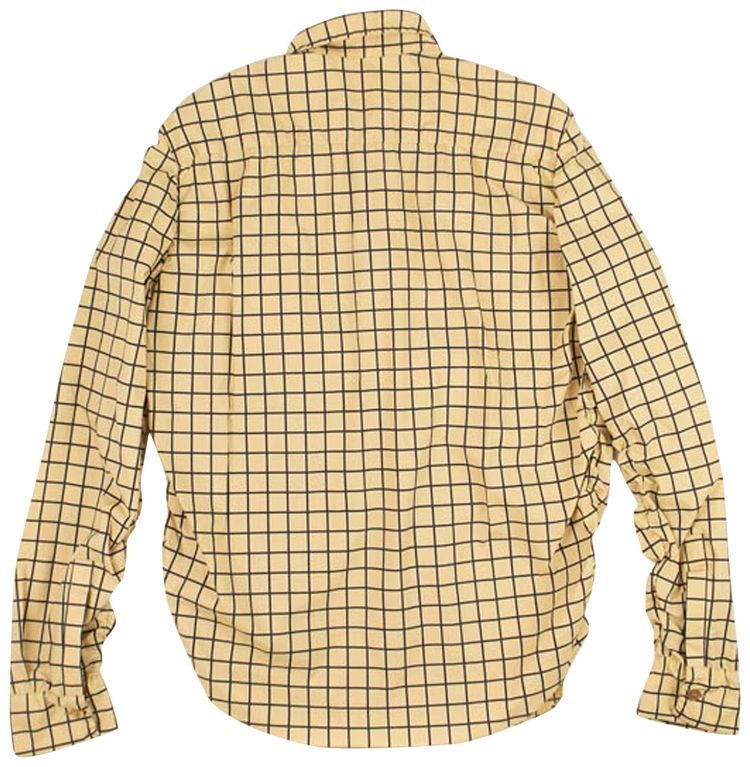 Marni Coated Poplin Button Down Shirt Buttercream