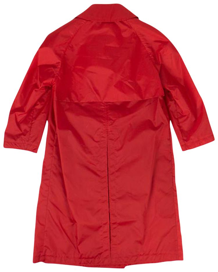 Marni Double Breasted Duster Coat Red