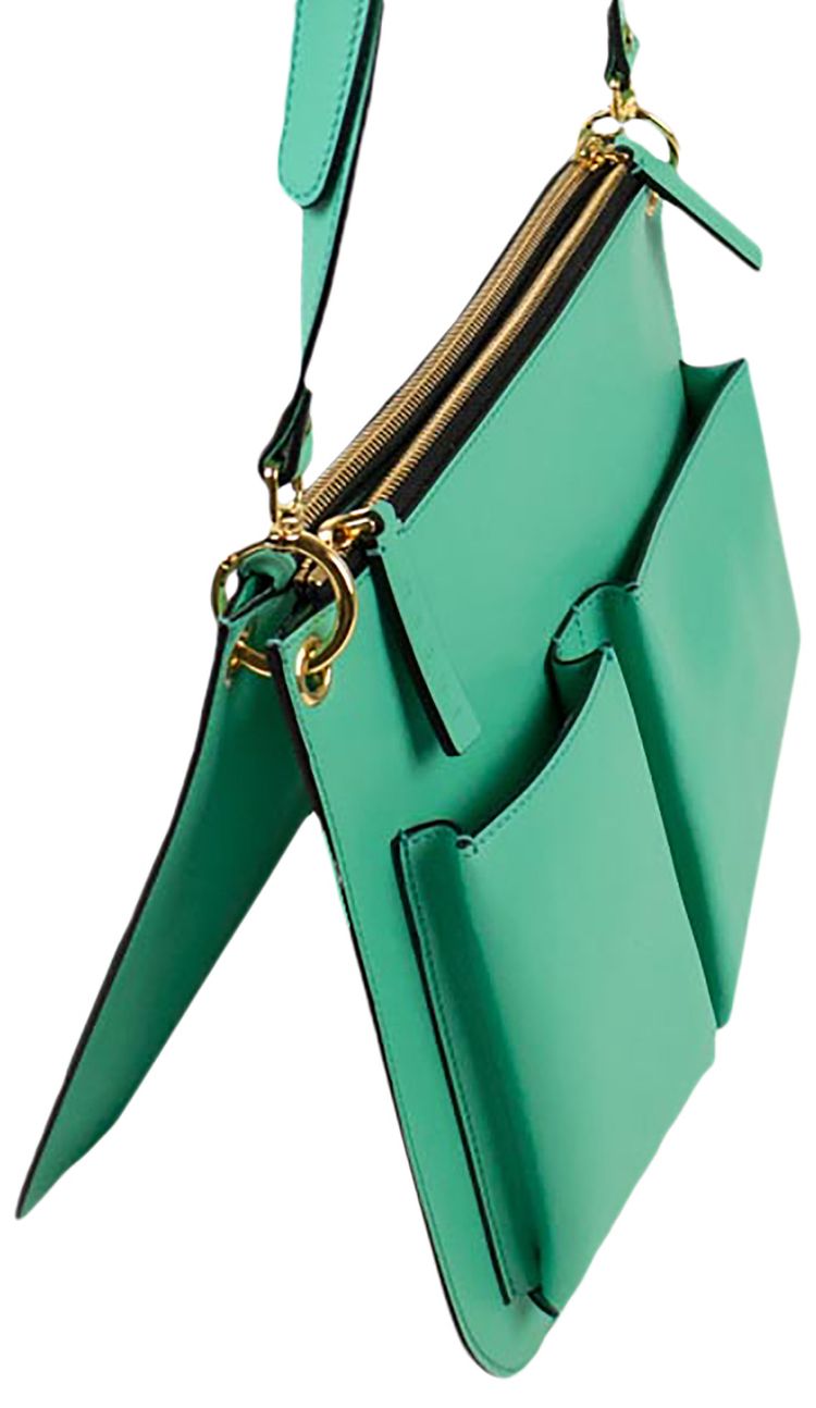 Marni Messenger Pouch Bag Light Green