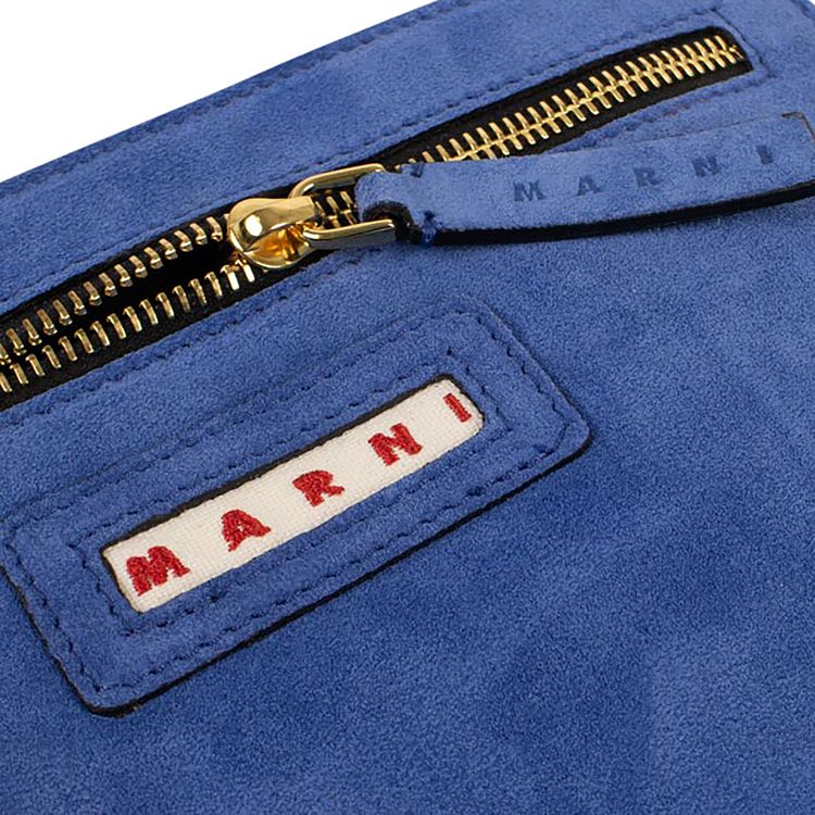 Marni Logo Pouch Bag Blue