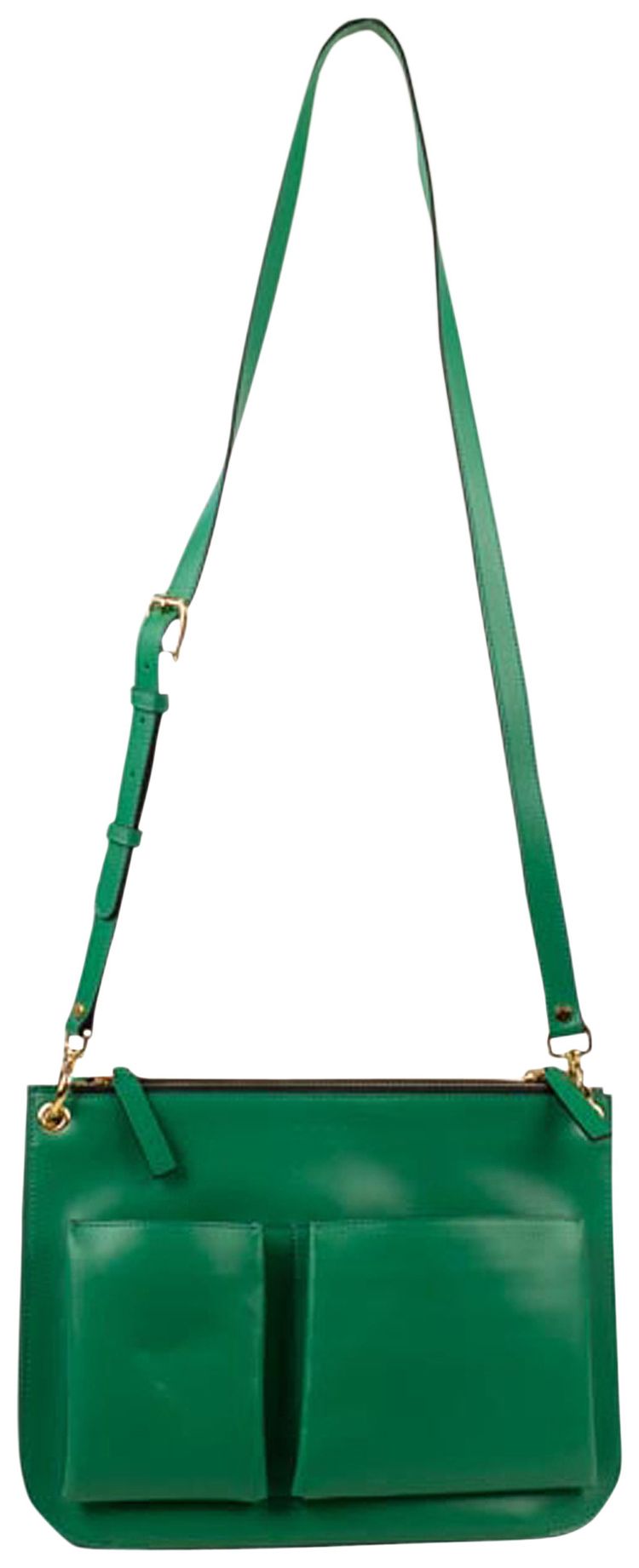 Marni Messenger Pouch Bag Green