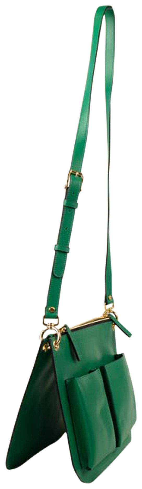 Marni Messenger Pouch Bag Green