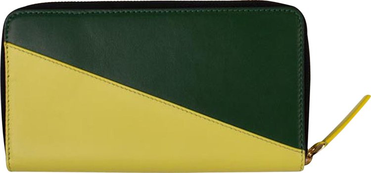 Marni Zip Wallet GreenYellow