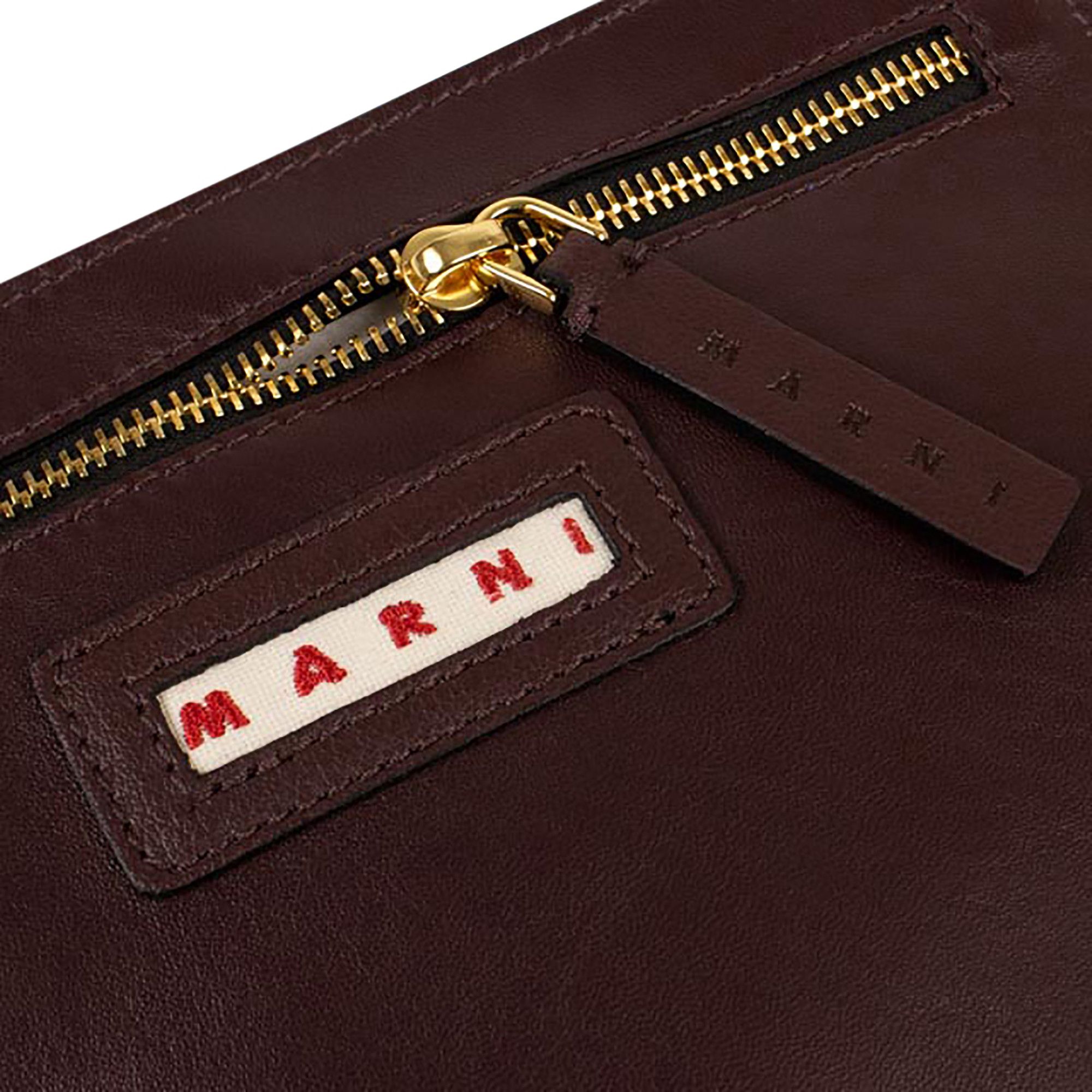 Buy Marni Logo Pouch Bag 'Dark Purple' - PHMOM15Y00 LA553 00R99 | GOAT