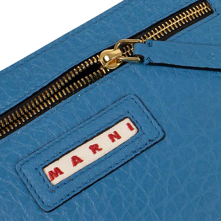 Marni Logo Pouch Bag Blue