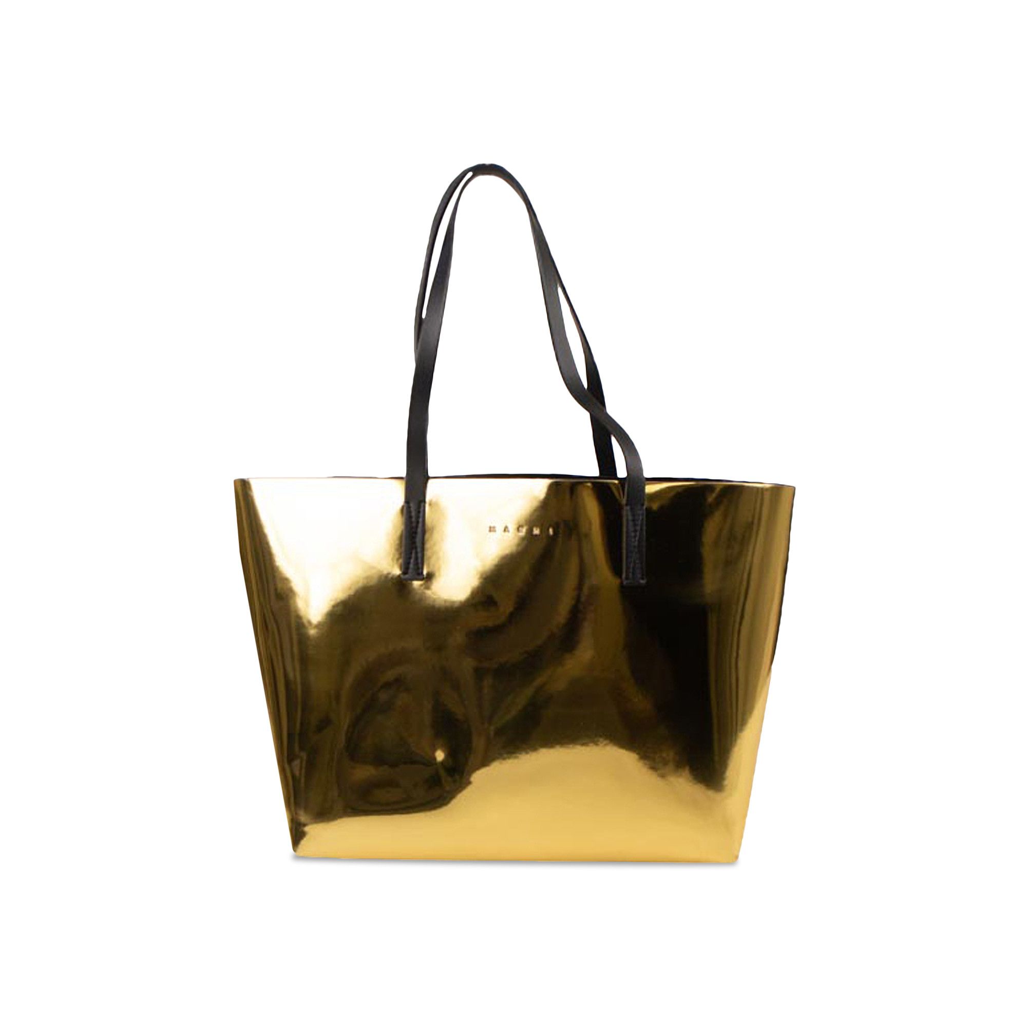 Buy Marni Shopping Bag 'Metallic Gold' - SHMP0007Y0 TP423