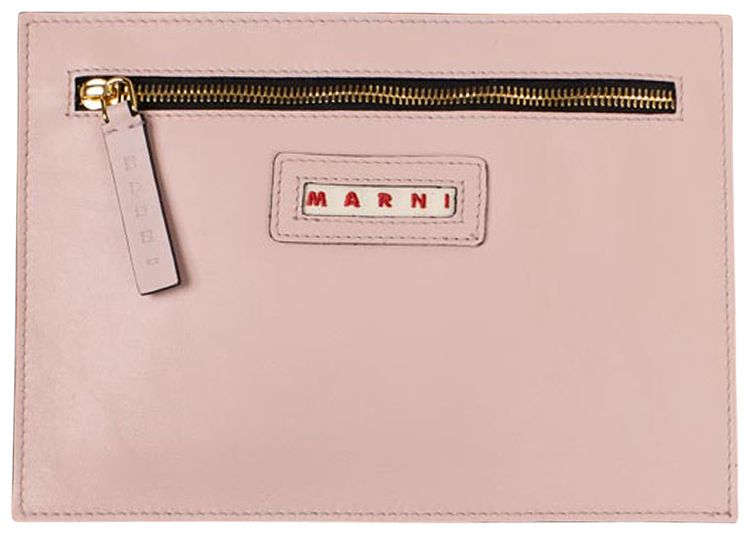 Marni Logo Pouch Bag 'Pink'