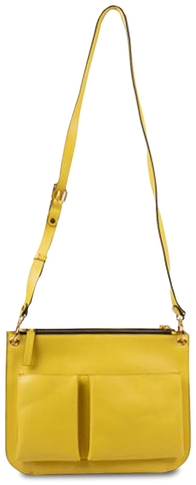 Marni Messenger Pouch Bag Yellow