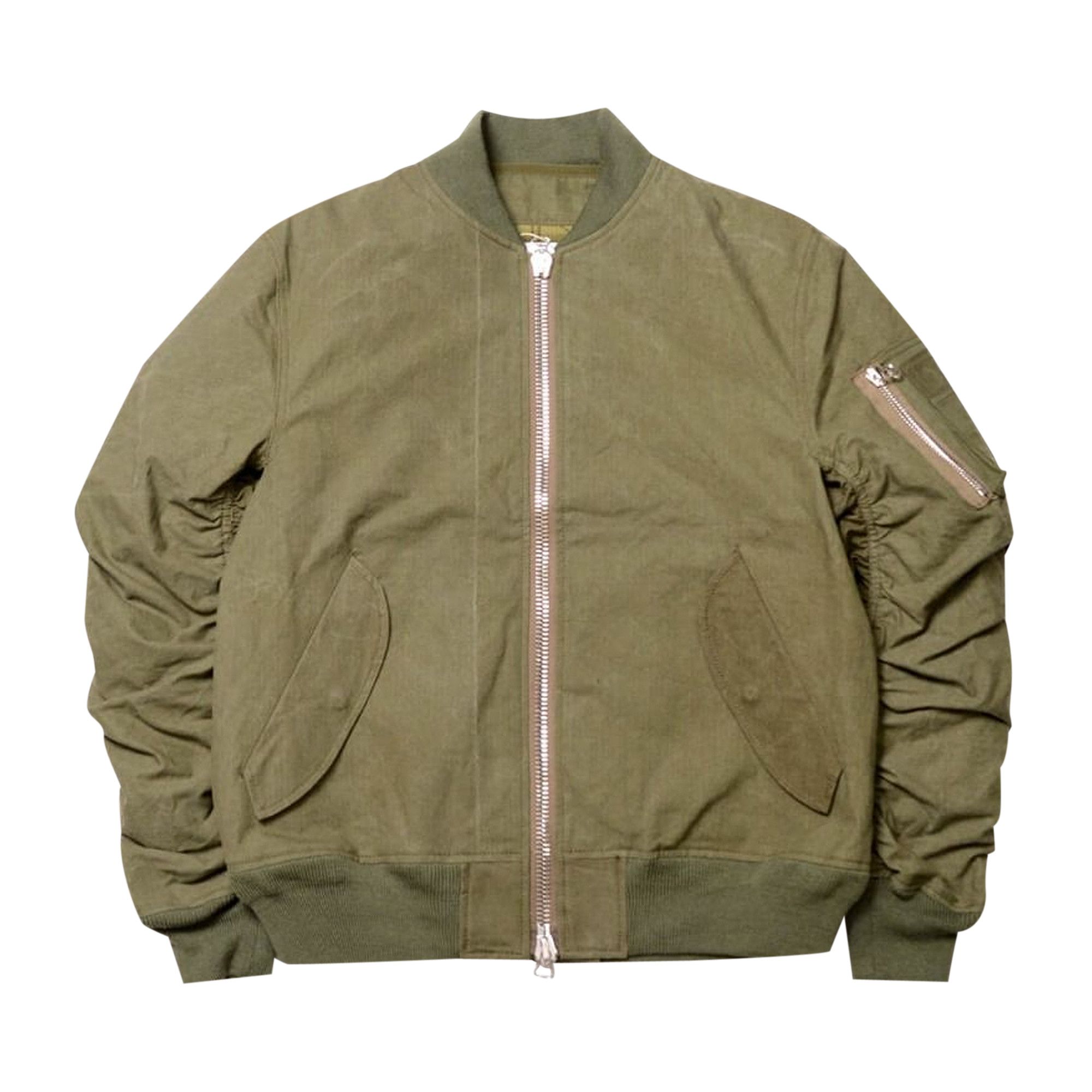 ジャケット・アウター READY MADE JESSE JACKET MA-1 READYMADE JESSE JACKET (GREEN) – LOOM OSAKA
