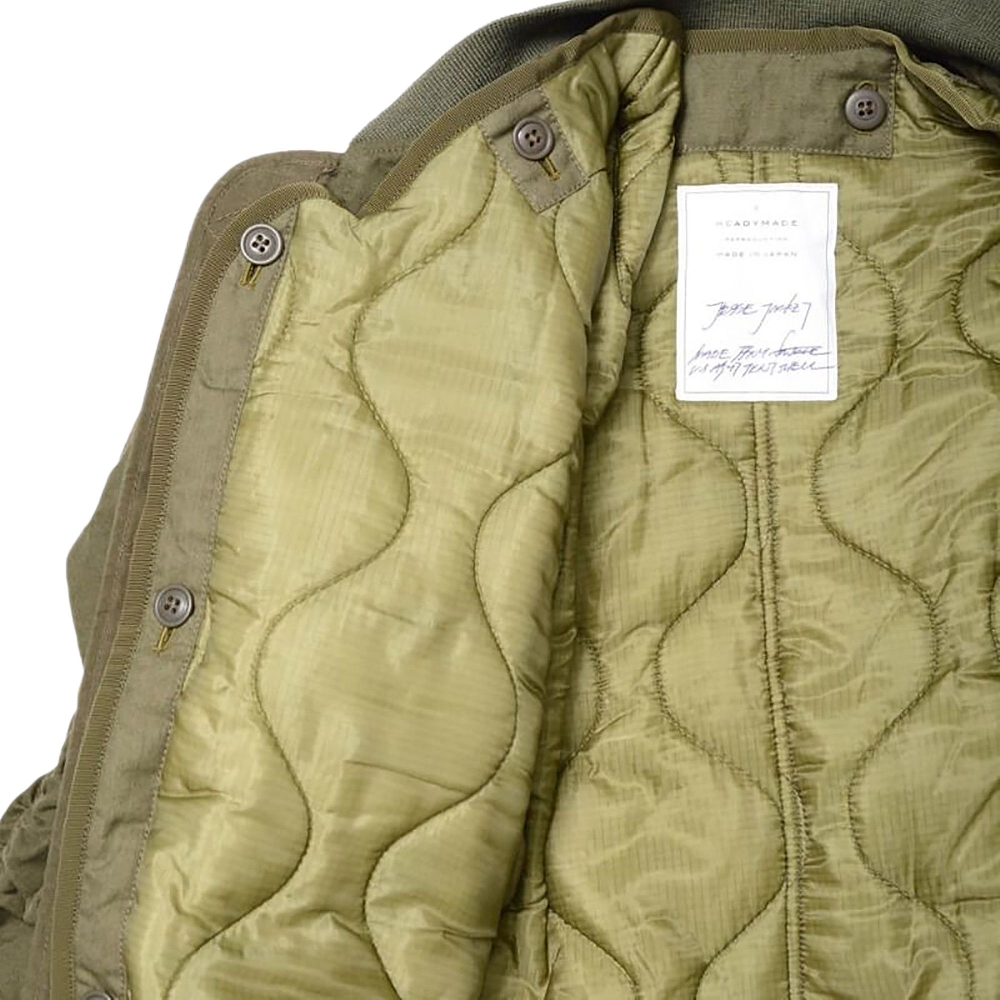 Buy READYMADE Jesse Jacket 'Khaki' - RE CO 00 00 23 | GOAT SA