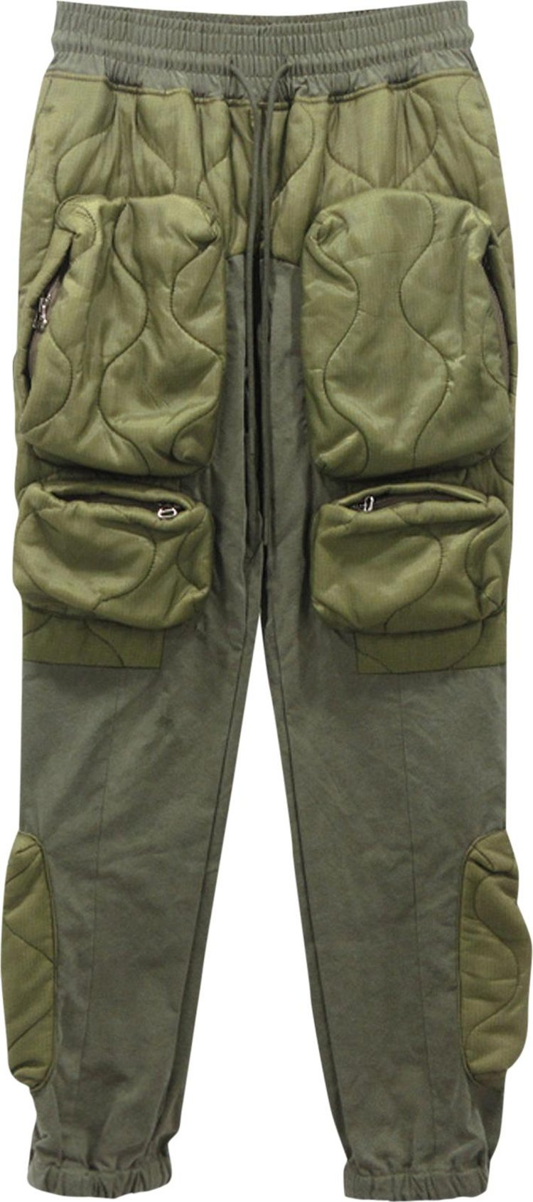 READYMADE Liner Parachute Pants Green