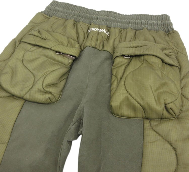 READYMADE Liner Parachute Pants Green